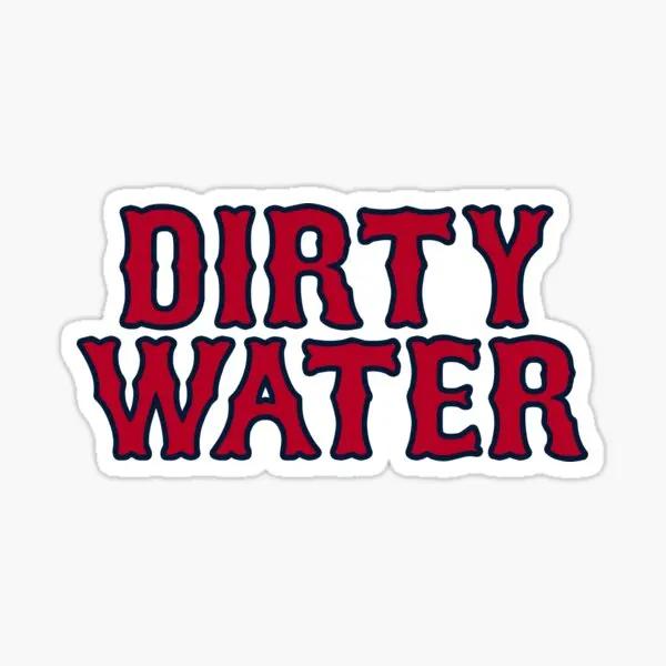 Dirty Water  5PCS Stickers for Window Stickers Art Funny Wall Anime Laptop Decorations Kid Water Bottles Background